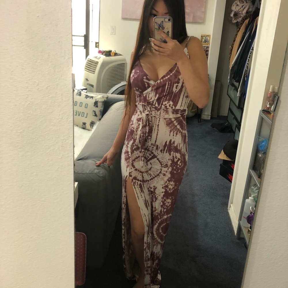 Super soft and cute tie dye dress